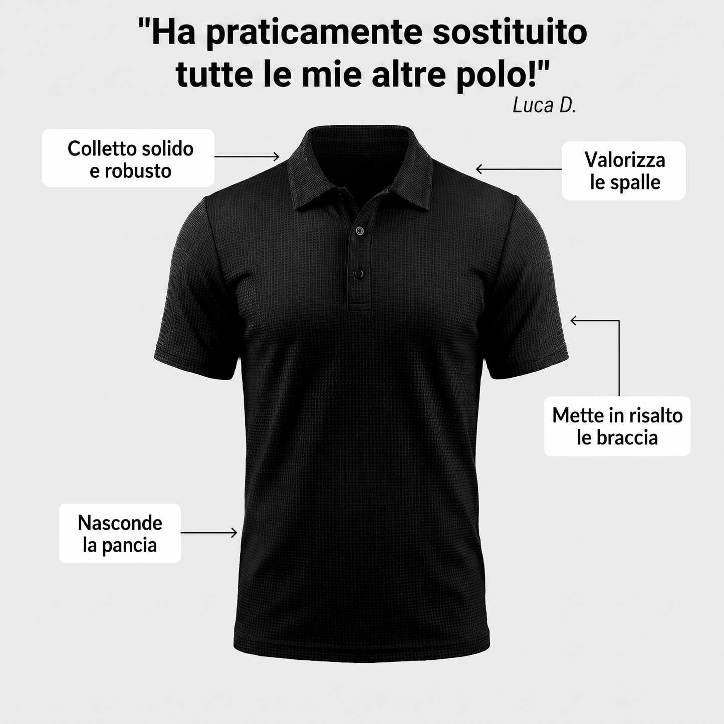 Evoria™ – Polo Ultra Comoda da Uomo - Evoria Studio