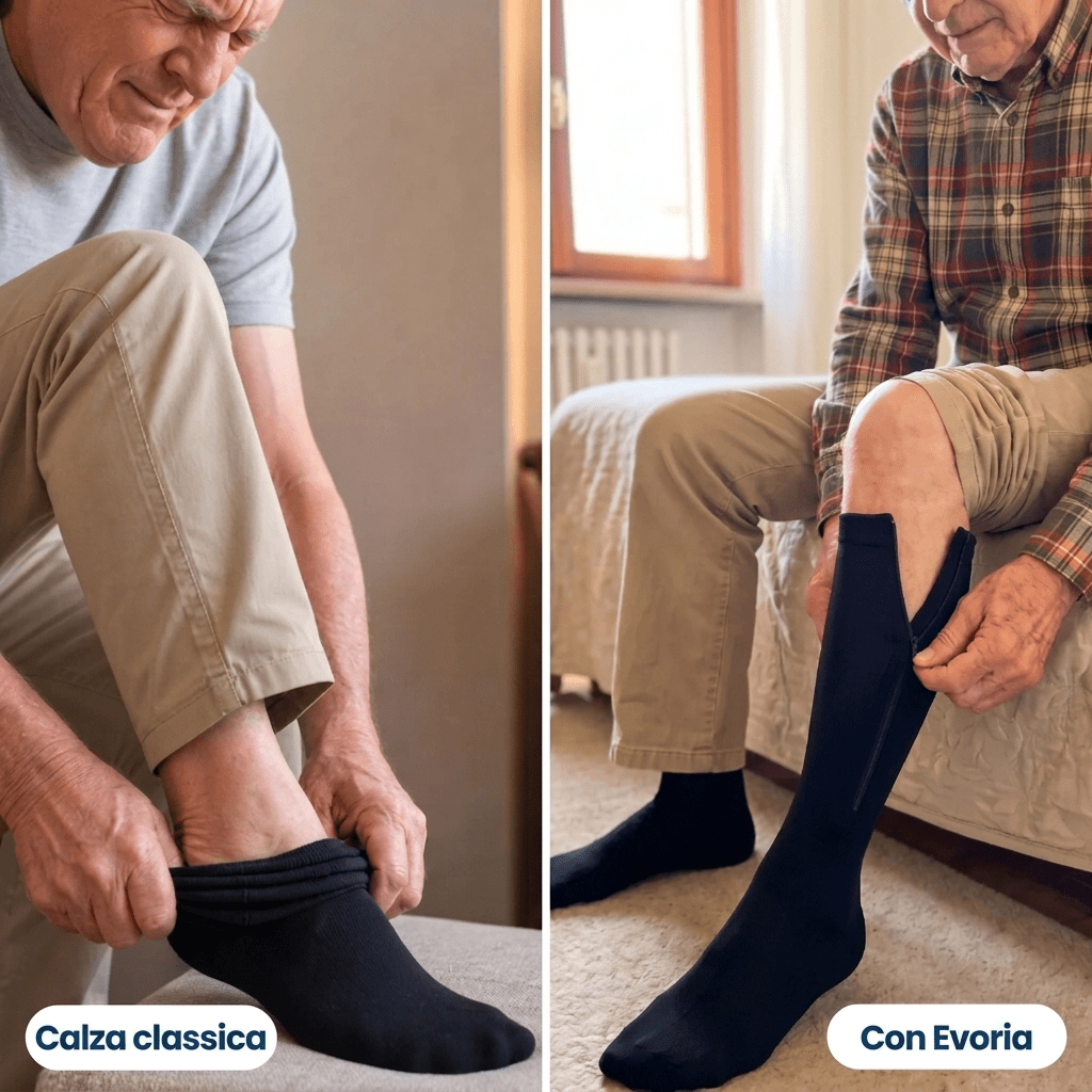 Gambaletti a Compressione con Cerniera - Evoria Studio