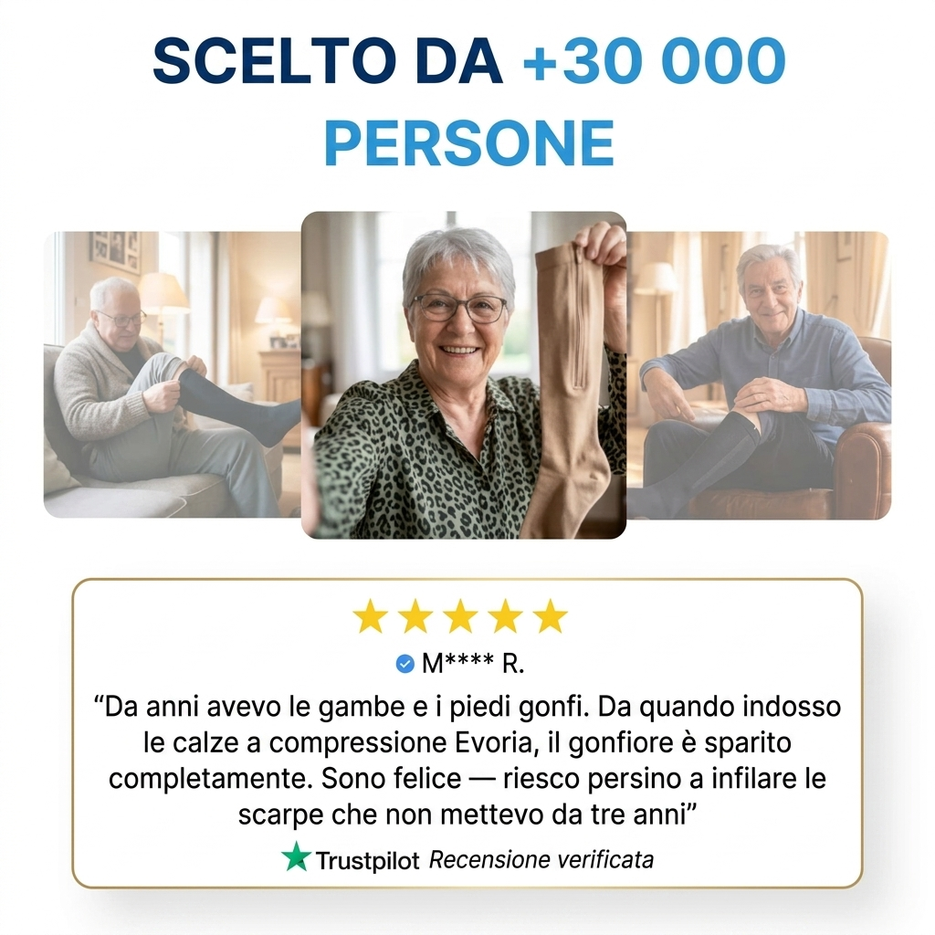 Gambaletti a Compressione con Cerniera