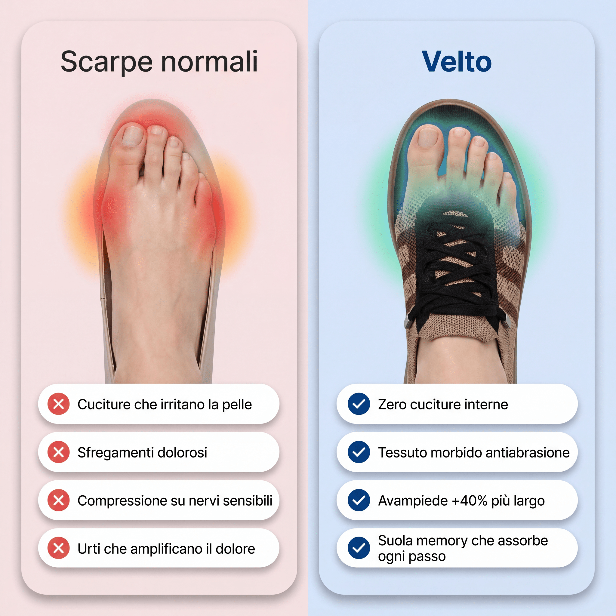Sneakers Velto™ — Cammina senza dolore - Velto Studio
