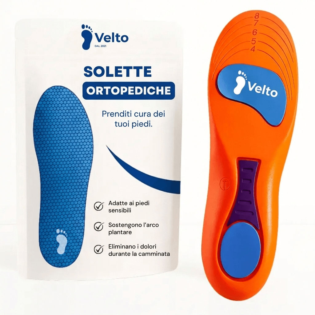 Solette Ortopediche Memory Foam Velto™ — In Omaggio - Velto Studio